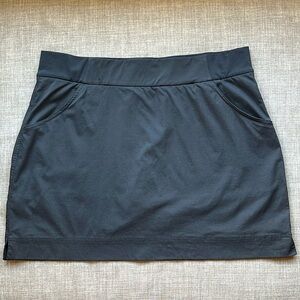 Columbia Sportswear Black Athletic Skort Skirt Shorts Combination XL